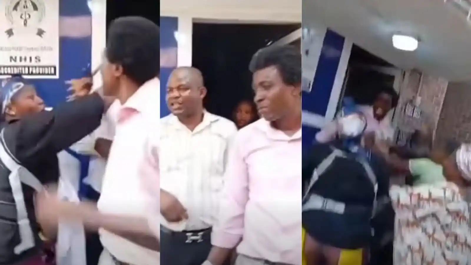 Family attacks doctor and hospital staff over missing newborn after delivery