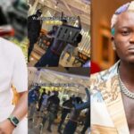 Video: Singer Portable almost angrily smashed chair on Tunde Perry head in new clip