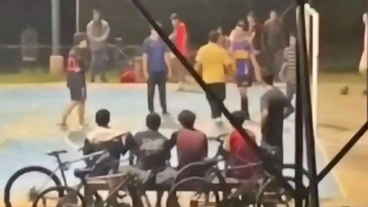 Young man shot after breaking up children’s fight: video